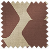 Construct, Wild Red - Roman Blind